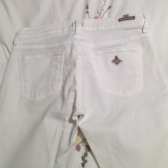 Citizen of Humanity white denim