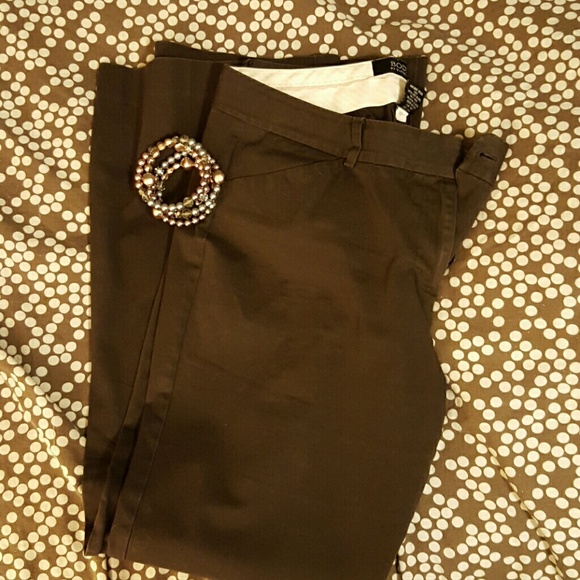 Brown Slacks. Super  comfortable on!