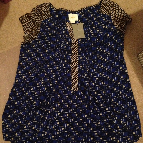 Anthropologie Maeve Printed Tunic new with tag