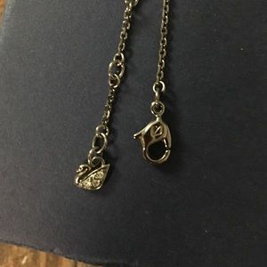 Swarovski Jewelry - Authentic Swarovski double cross necklace Swarovski Jewelry - Authentic Swarovski double cross necklace