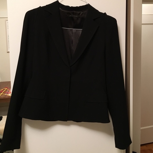 Elie Tahari black dress jacket like new