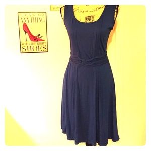 Max studio dark Royal blue dress.