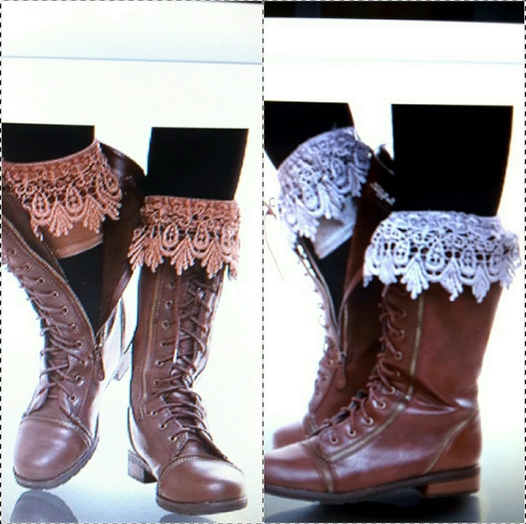 🔴SALE🔴 Lacey Boot Cuffs. $12 OR 2 for $20 - Picture 2 of 3