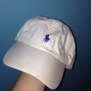 White polo hat