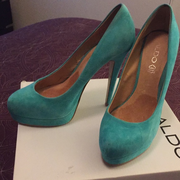ALDO Teal Pump