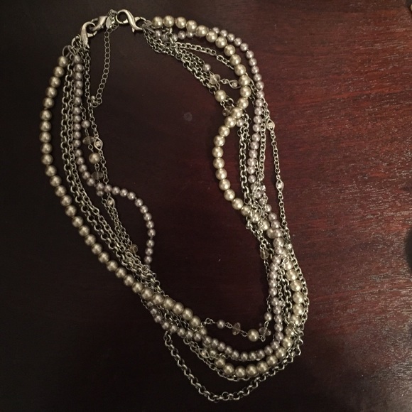 Lia Sophia pearl necklace