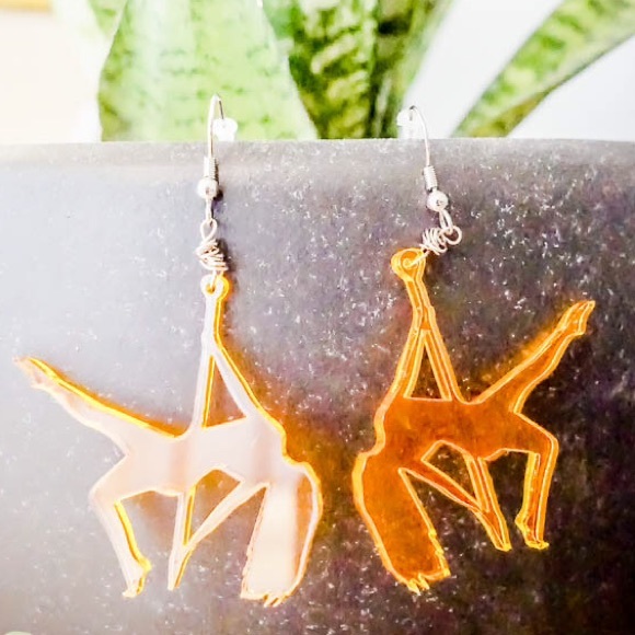 Pole Fitness Earrings