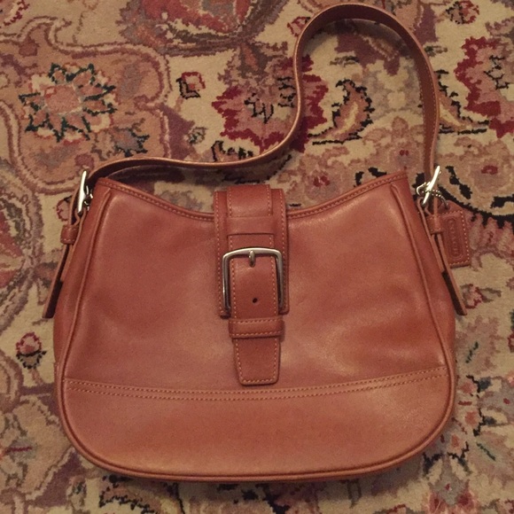 Coach leather purse