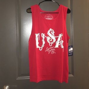NWT Lauren James USA Tank