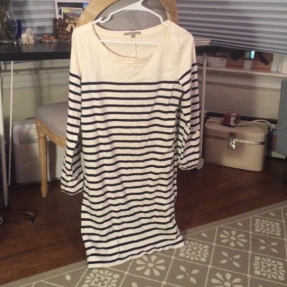 Cotton striped dress