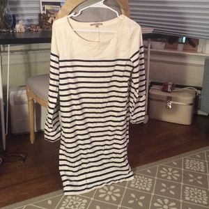 Cotton striped dress