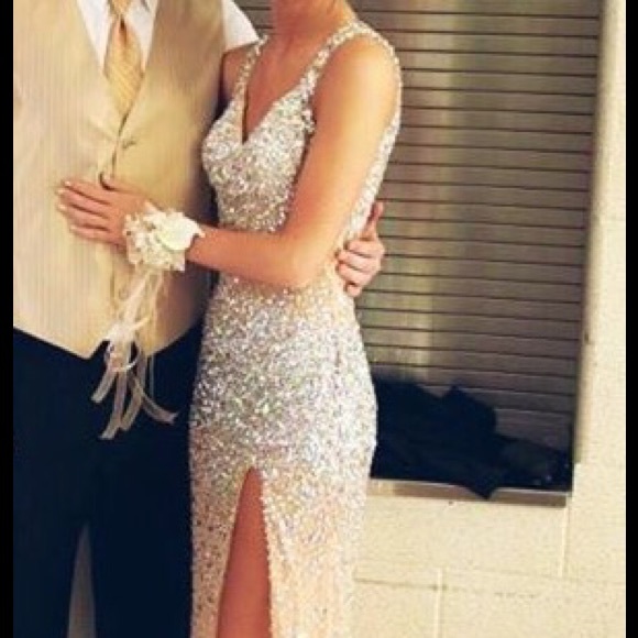 Epic Formals Nude Prom Dress