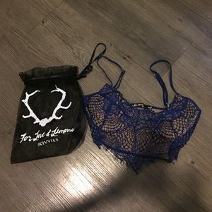 ❌SOLD For Love & Lemons Bat Your Lashes Bra
