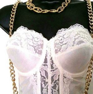 White Lace Corset / Bustier