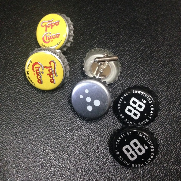 Bottle Cap Cufflinks