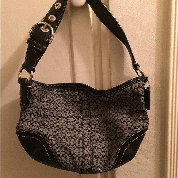 black coach purse