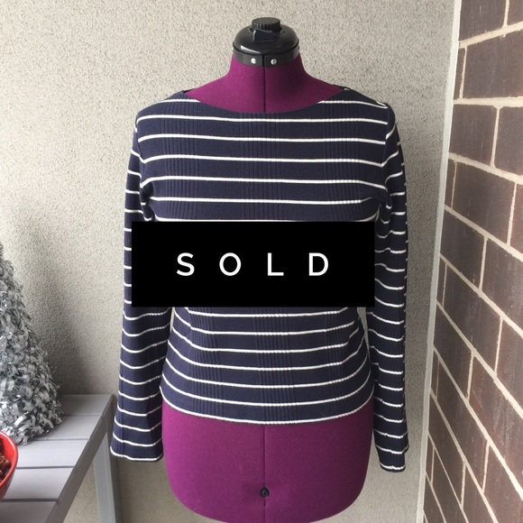 Tommy Hilfiger French sailor long sleeve knit T