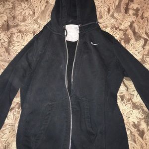 Black full zip Nike Jacket