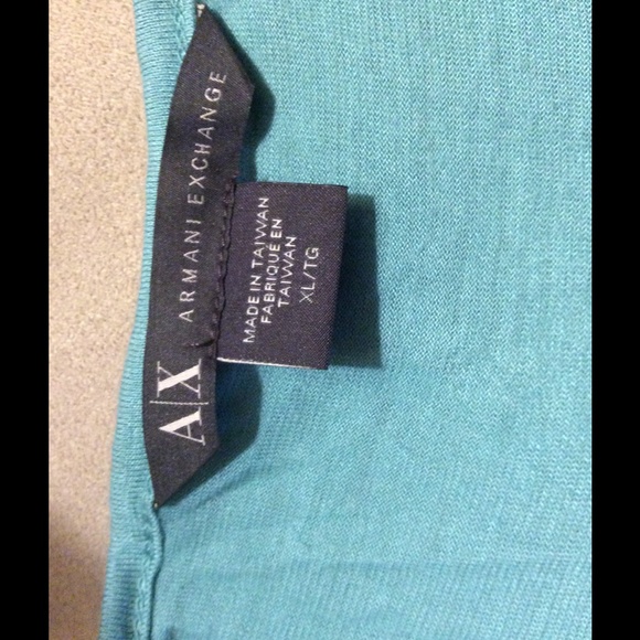 Armani Exchange silver shiny tank - Picture 3 of 4