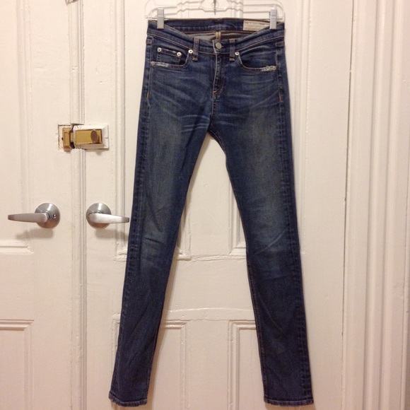 Classic Rag & Bone High-Rise Skinny Jean