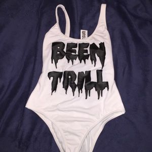 BEEN TRILL one piece bathing suit