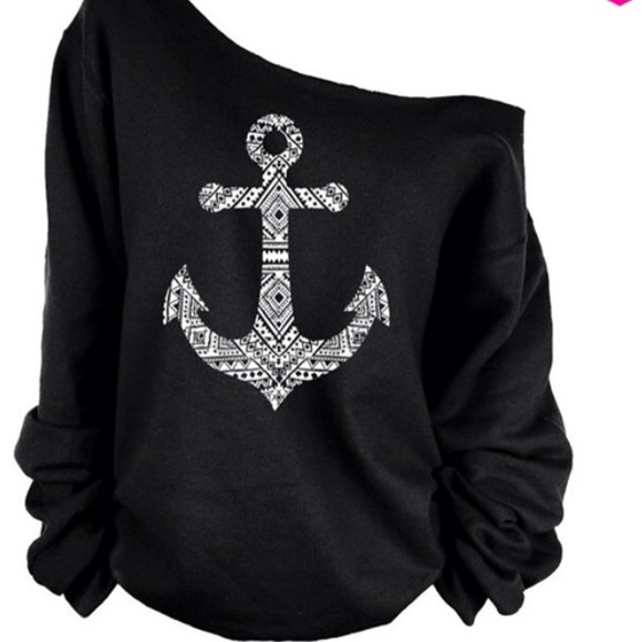 🎉🆕Black anchor sweat shirt🆕🎉