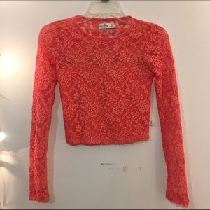 Hollister Lace Crop Top
