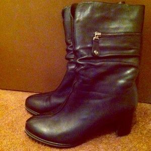 Black Winter Boots