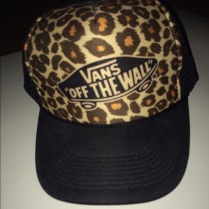 Vans leopard print SnapBack