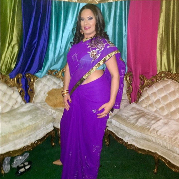 Sari , like new only worn for 2 hours to an event.