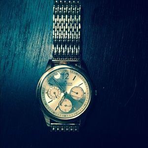 Anne Klein gold watch