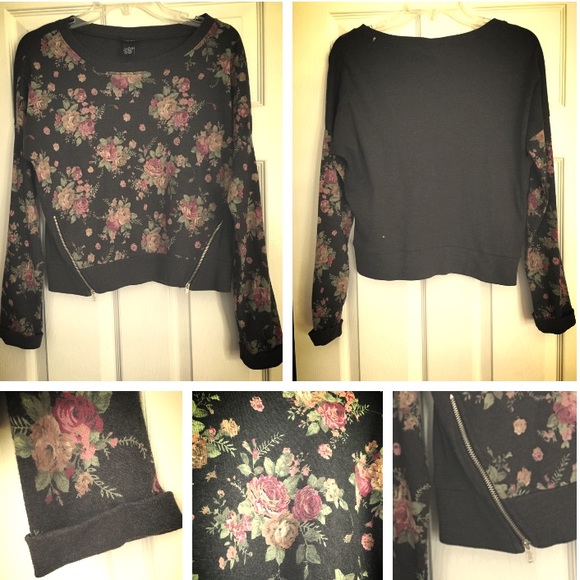 Floral Sweater