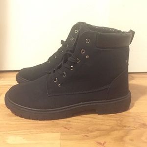 Ankle Combat Boots