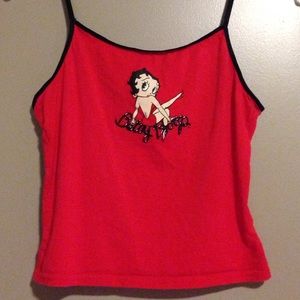 Betty Boop Crop top