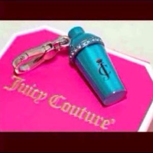 Juicy Couture Blue Shaker Charm