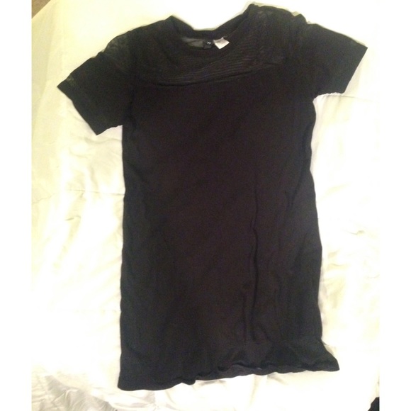 Divided by H&M - T-Shirt Dress with Mesh Parts