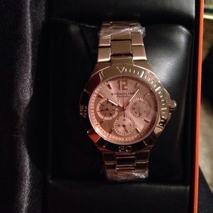 Stuhrling Rose Gold Watch
