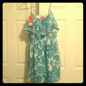 Lilly Pulitzer Sea Urchin ruffle dress