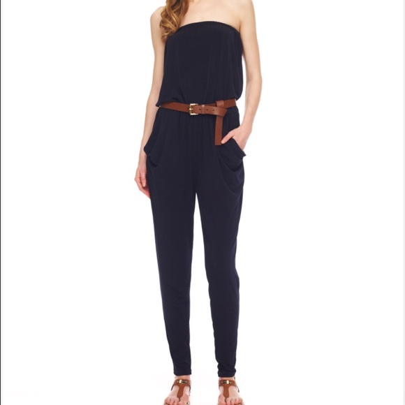 Michael Kors Strapless Jumpsuit