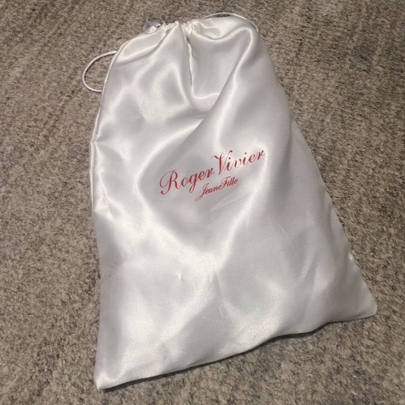 Roger Vivier Black Flats with Crystal Buckle - Picture 3 of 4