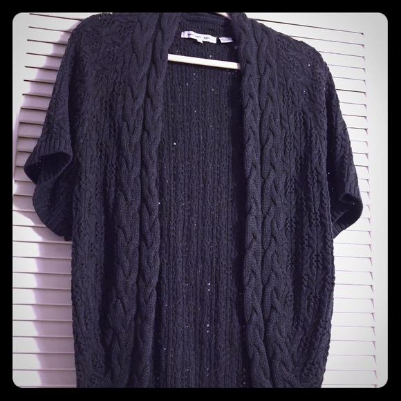 Never worn Charcoal cable knit sweater - Picture 1 of 4