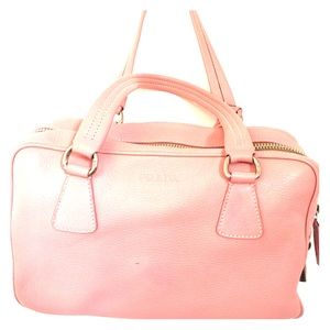 PRADA PASTEL PINK Leather Handbag