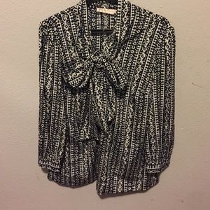 Tory burch bow blouse