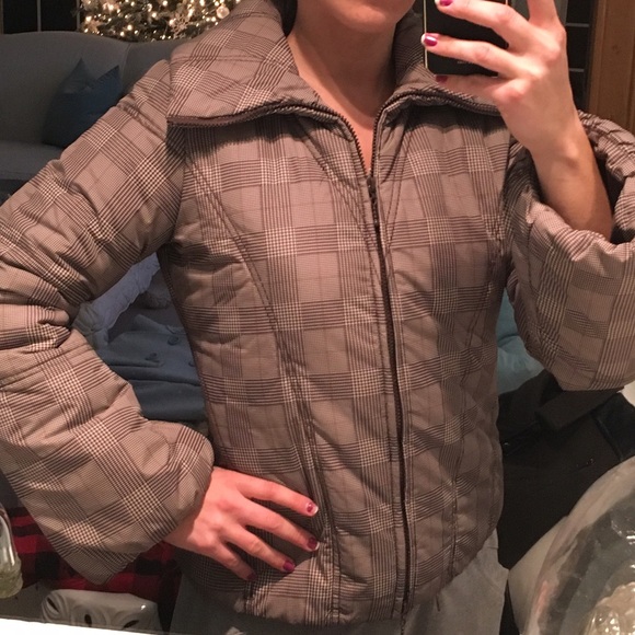 Plaid puffer coat 🎉PRICE DROP🎉