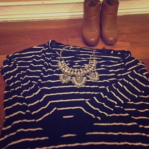 Off the shoulder oversized sweater