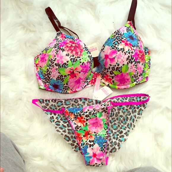 Pink victorias secret Set