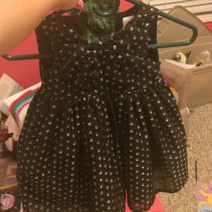 Party dress and matching pea coat