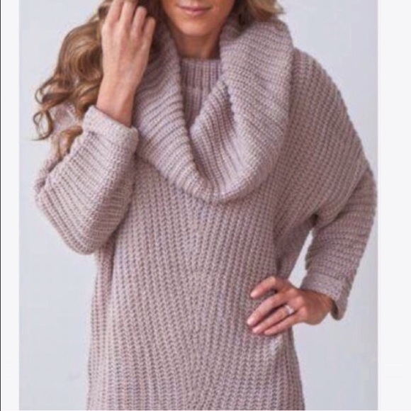 NWT Cream Loose Knit Oversized Sweater • L left - Picture 4 of 4