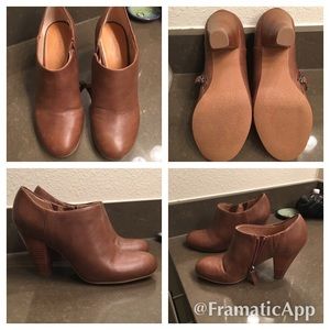 Crown Vintage Shooties - Brown Leather - Size 7