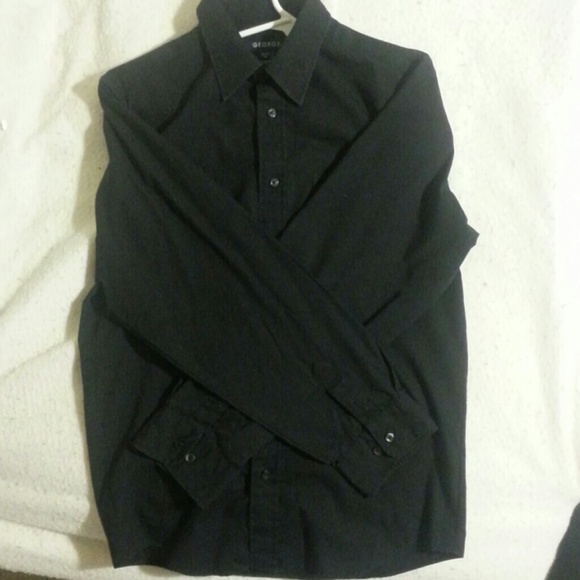 Black George Dress Shirt - Picture 1 of 2